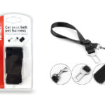 Smycz samochodowa dla psa kota do pasa bezpieczeństwa amio-02232